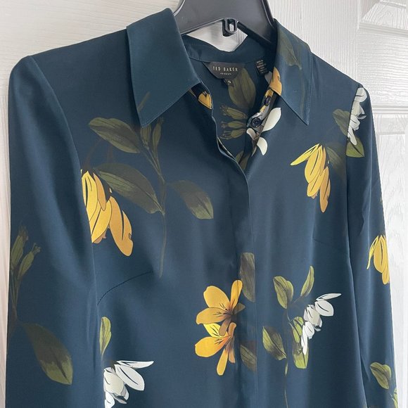 Ted Baker Savanna Floral Blouse - Picture 2 of 7